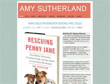 Tablet Screenshot of amysutherland.com